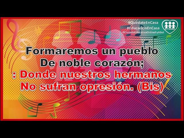 HIMNO A FE Y ALEGRIA BOLIVIA 2020