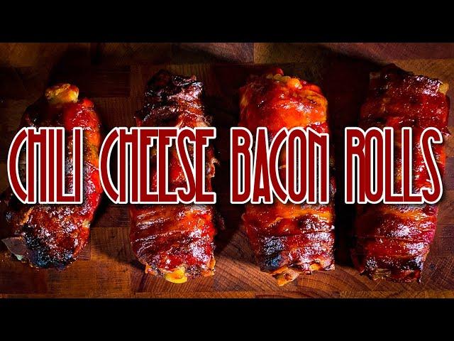 Chili Cheese Bacon Rolls - Einfach, schnell und unfassbar lecker! #grillen #bbq #rezepte