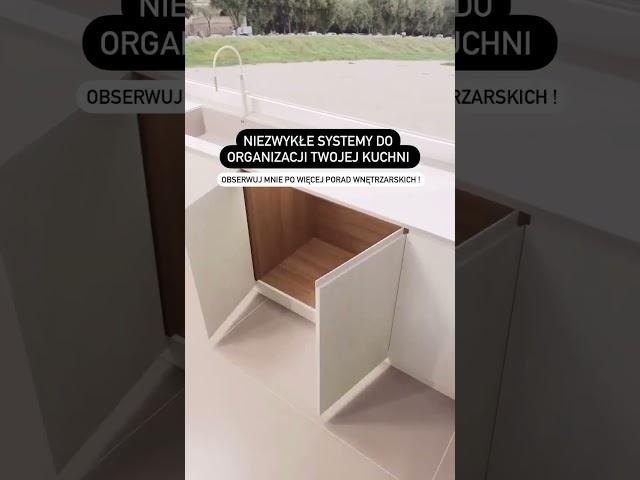 Sposoby na organizacje  kuchni #moderninterior #shorts #home #projektwnętrz #interiordesign