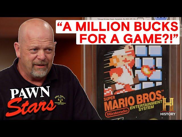 Pawn Stars: TOP 4 SUPER RARE NINTENDO GAMES