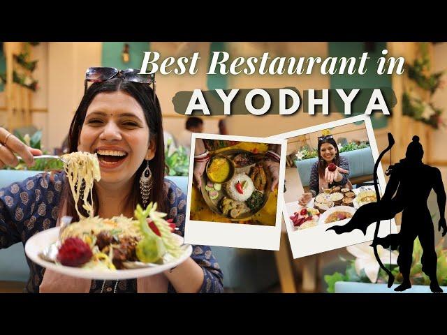 Ayodhya Best Fine Dine Restaurant , M3 Cafe |Ayodhya Must Try | Jai sree raam