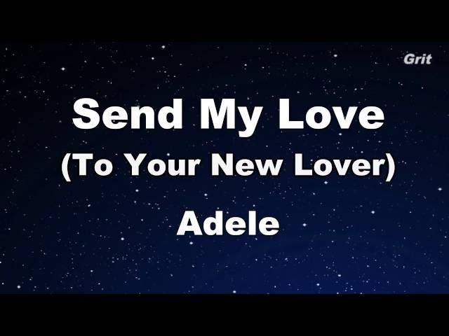 Send My Love - Adele Karaoke【With Guide Melody】