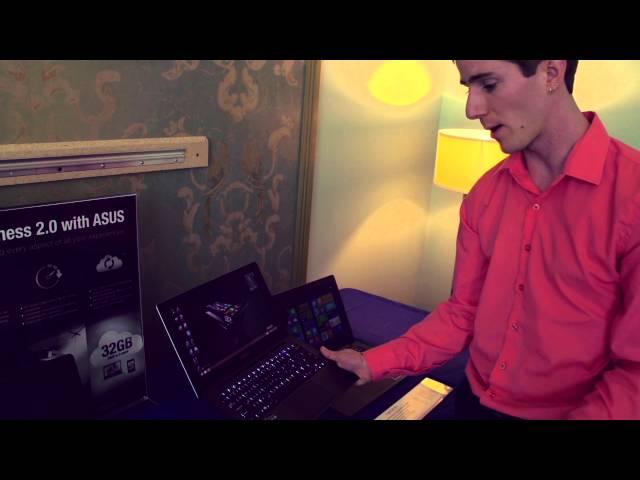ASUS Tai Chi 31 Notebook/Tablet Windows 8 - Linus Tech Tips CES 2013
