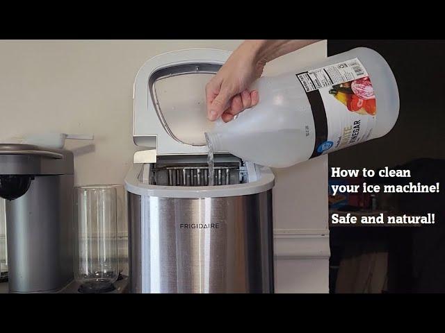 How To Clean - Ice Machine / Maker.  Natural Safe Cleaning.