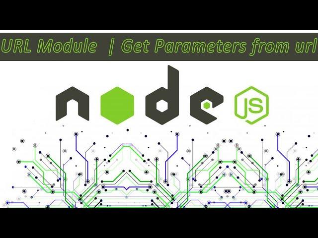 HOW TO GET PARAMETERS FROM URL REQUEST IN NODE.js SERVER