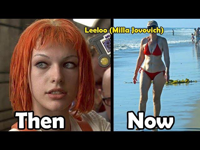 The Fifth Element (1997)  Cast Then and Now // Milla Jovovich