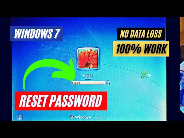 How To Reset Forgotten Windows 8 / 7 Password Without A Disk or Software | No Data Loss