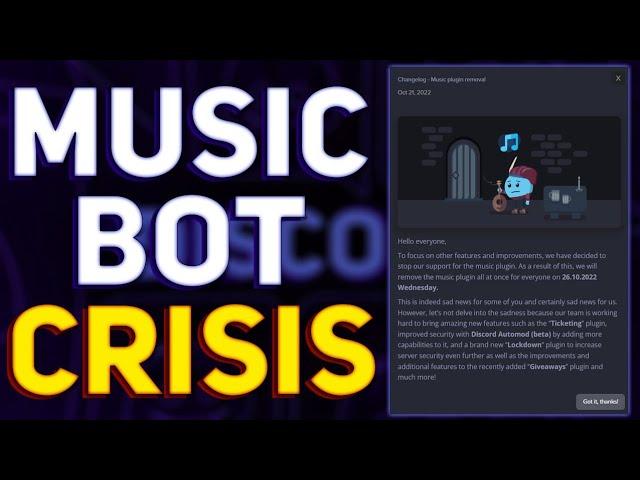 Discord Music Bot Takedowns Just Got WORSE...