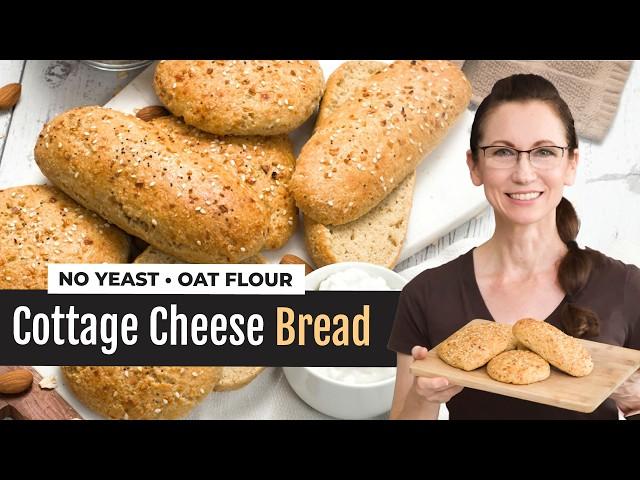 Cottage Cheese Bread Sandwich Bun [Gluten Free] Recipe