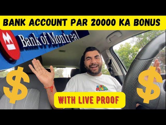 How i Get $350 Cash Bonus  || BMO Welcome Bonus