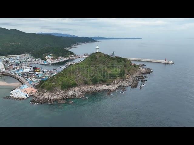 죽도산 축산등대 매빅3 촬영