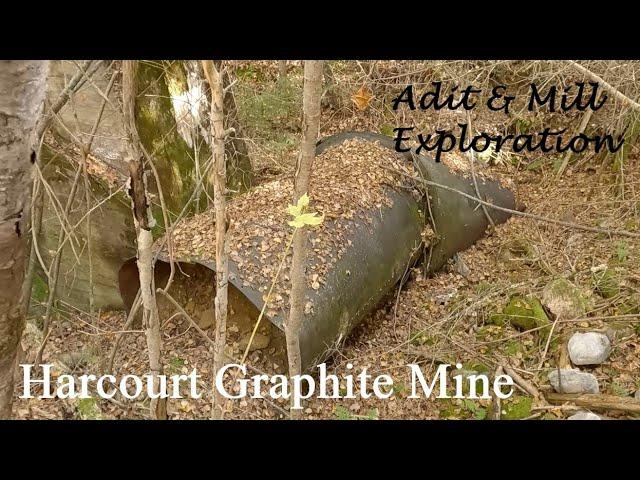 Finding Graphite At The Harcourt Graphite Mine (An Ontario, Canada Mineral & Crystal Exploration)