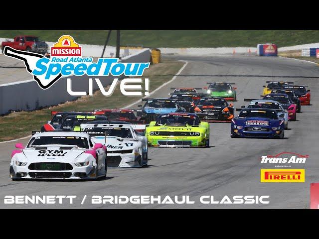 Bennett / BridgeHaul Classic with Trans Am’s TA/XGT/SGT/GT at Mission Foods Road Atlanta SpeedTour