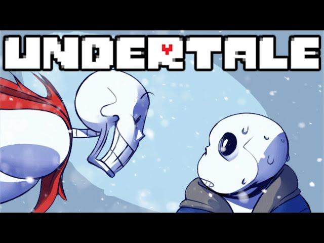 (ComicDub) Undertale - Papyrus Makes a Pun to Sans