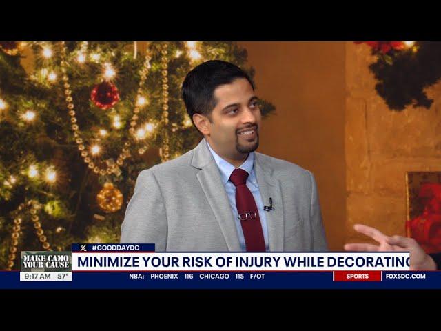 As Seen on Fox5 DC: Tips for Pain-Free Holiday Decorating