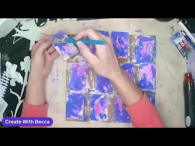 Create With Becca - Mini card book, crafting and chat Tuesday #3