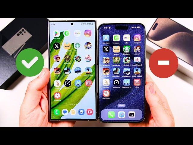 10 Reasons Galaxy S24 Ultra is Better Than iPhone 15 Pro Max