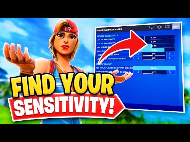 How To Find The Best Sensitivity in Fortnite! (Keyboard & Mouse) - Fortnite Tips & Tricks