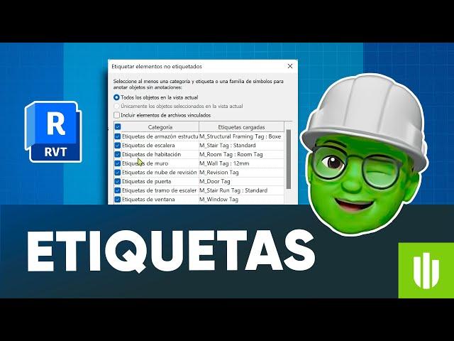 Etiquetas en Revit | Tutorial Arcux paso a paso