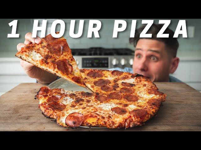 1 HOUR PIZZA?! (Perfect for Weeknights or Any Nights)