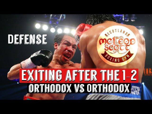 Exiting after the 1-2 | Defense | McLeod Scott Boxing