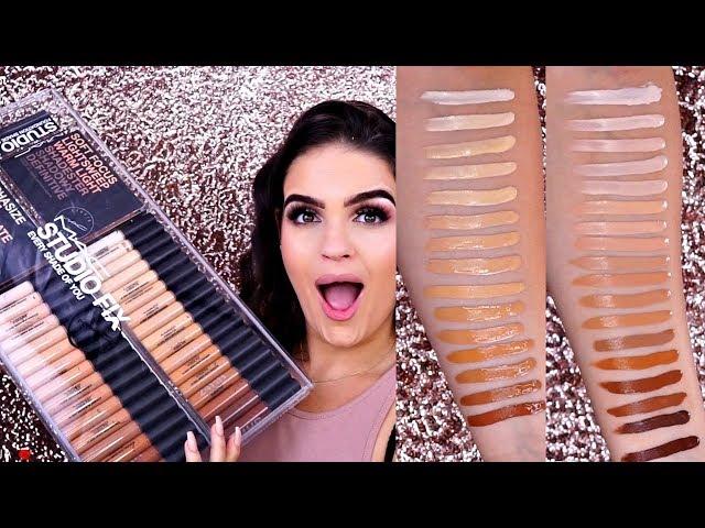 NEW MAC Studio Fix Concealer & Contour Palette REVIEW & SWATCHES