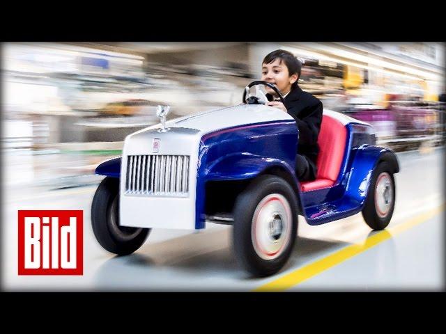 Der kleinste Rolls-Royce der Welt - Das Luxus-Auto für Kinder