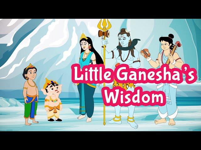 Ganesha and Kartikeya Race Story in English | Indian Mythological Stories | Pebbles Stories