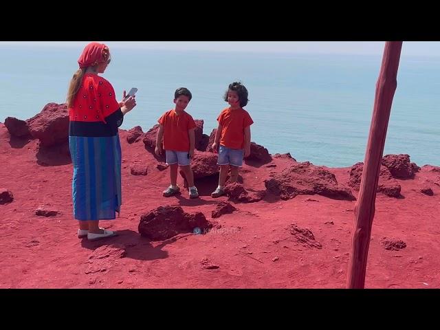 The Colorful Red Secret of Iran! Red Beach, Hormoz Island - Video by Alireza Kiani (@kianicht)