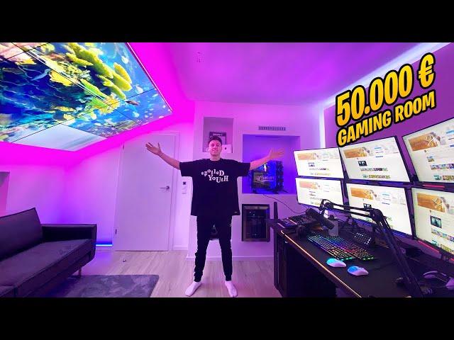 Mein 50.000€ Gaming Zimmer! (Room Tour)