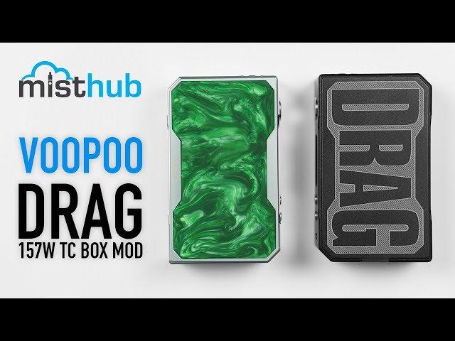 The VooPoo DRAG 157W TC Box Mod Unboxing and Quick Product Overview