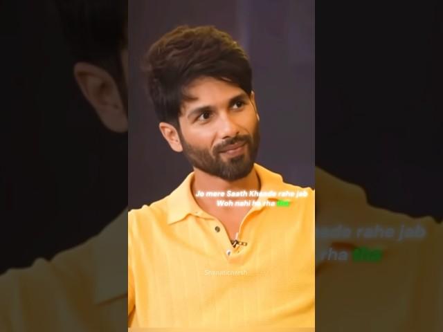 People who matters #shahidkapoor #life #motivation