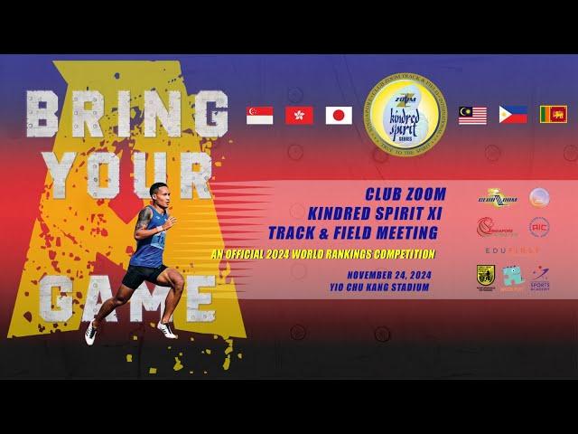 Club Zoom Kindred Spirit XI Track & Field Meeting 2024 (Afternoon Session)