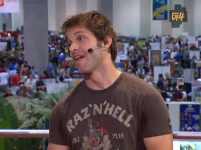 G4 (Vintage 2009 Comic-Con Zack Snyder Interview) {Watchmen}
