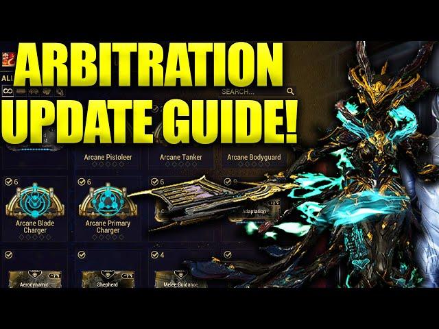 Run Abitrations For New Arcanes & Mods In The Shop! Warframe Updated Guide
