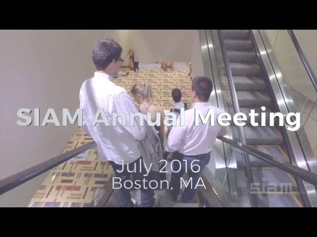 SIAM Annual Meeting 2016