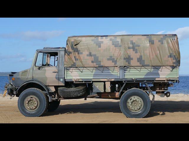 CALLCUP HILL VS UNIMOG - This truck Served in the military!