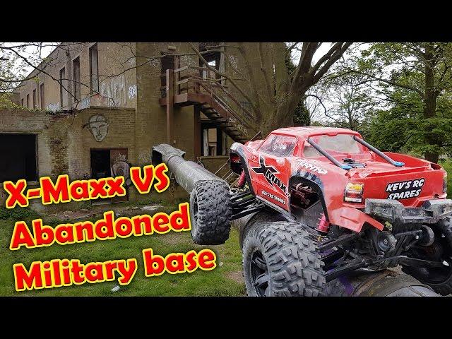 Traxxas X-Maxx VS Military Base Adventure