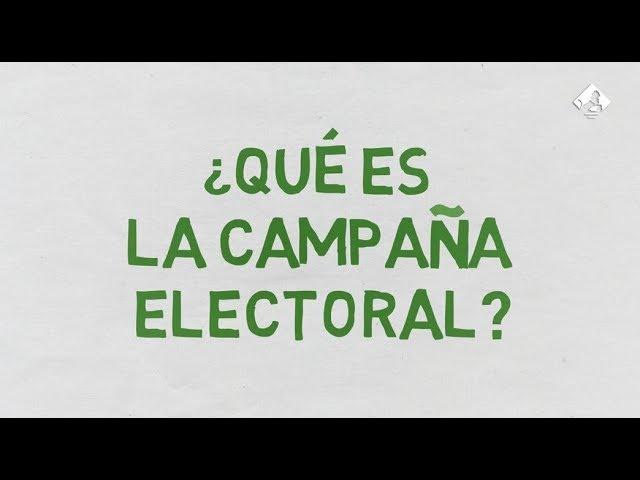 ¿Cómo se desarrolla la campaña electoral?