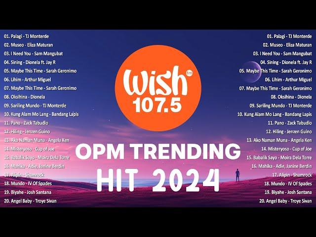 (Top 1 Viral) OPM Acoustic Love Songs 2024 Playlist  Best Of Wish 107.5 Song Playlist 2024 #v9