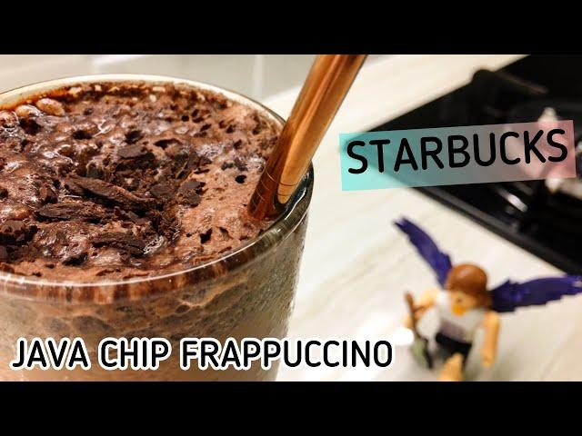 BUILD YOUR OWN JAVA CHIP FRAPPUCCINO ALA STARBUCKS | CHOCOLATE CAFE COFFEE DRINK RECIPES