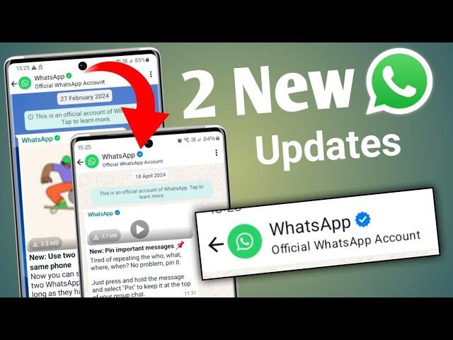 2 Whatsapp new update | whatsapp Blue tick  | Whatsapp new feature