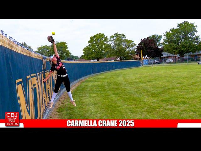 Softball Skills Video Carmella Crane 2025 Outfielder