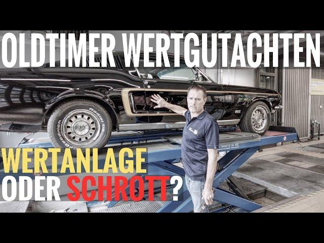 Oldtimer Wertgutachten beim ADAC- Wertanlage oder Schrott? I Krieg Classic Cars