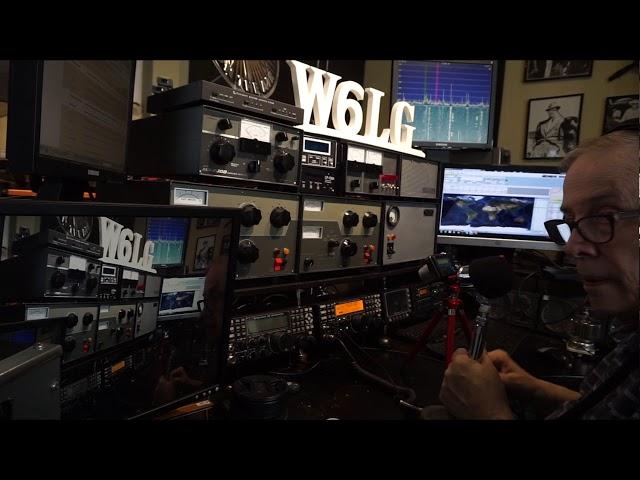 Ham Radio Basics--On The Air Series--Jim W6LG Talks to Alex EB1DJ on Short Wave 5370 Miles