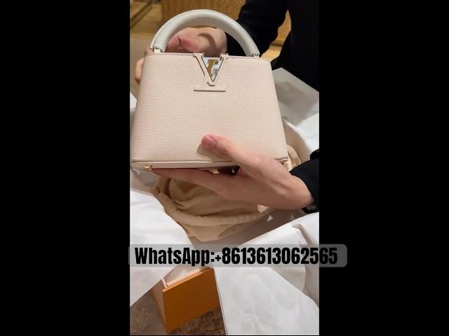 LV Mini Capucine Handbag #bag #luxurybag #lv #louisvuitton #lvbag #lvcapucine
