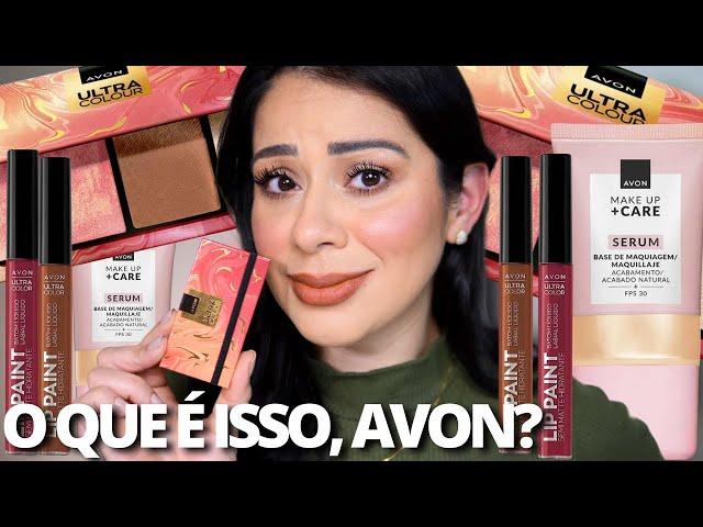 NOVIDADE AVON | Testei PALETA MULTIFUNCIONAL E BATOM LIP PAINT novas cores