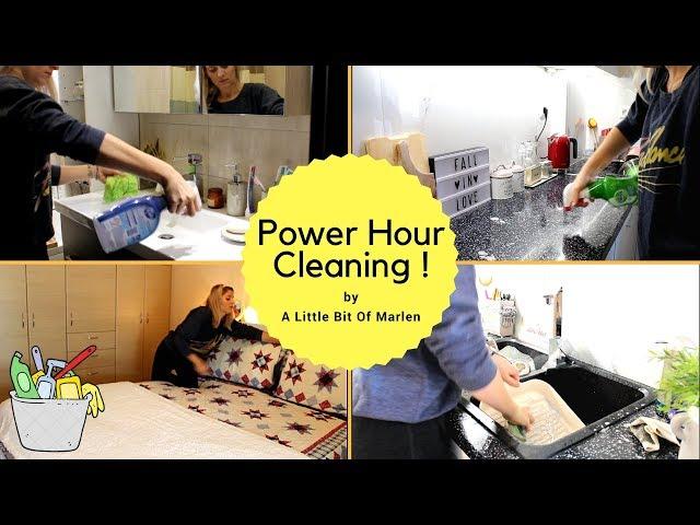 Power Hour Cleaning - Καθαρίστε μαζί μου ! /A Little Bit Of Marlen