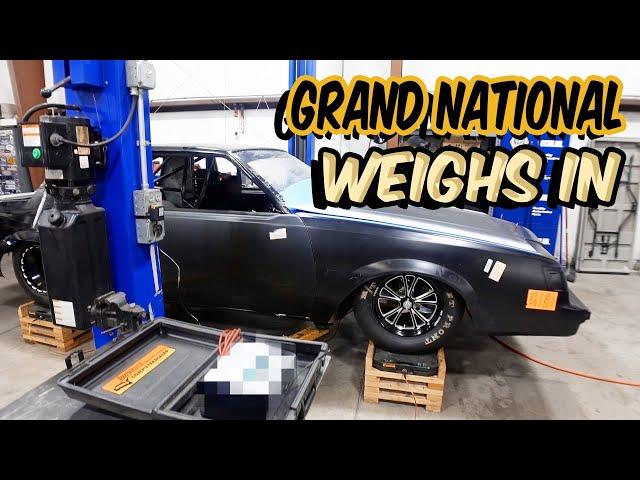 The Grand National Buick weighs how much?? Lightest G body ever?!?!