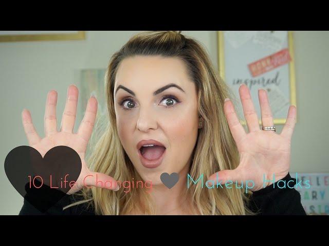 10 Life Changing Makeup Hacks || Professional Approved - Elle Leary Artistry